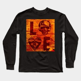 Skull Love number four Long Sleeve T-Shirt